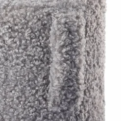 blomus Teddy sittpuff Sharkskin (grå) Ø35x40 cm
