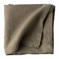 Tell Me More linneduk 145x145 cm Olive