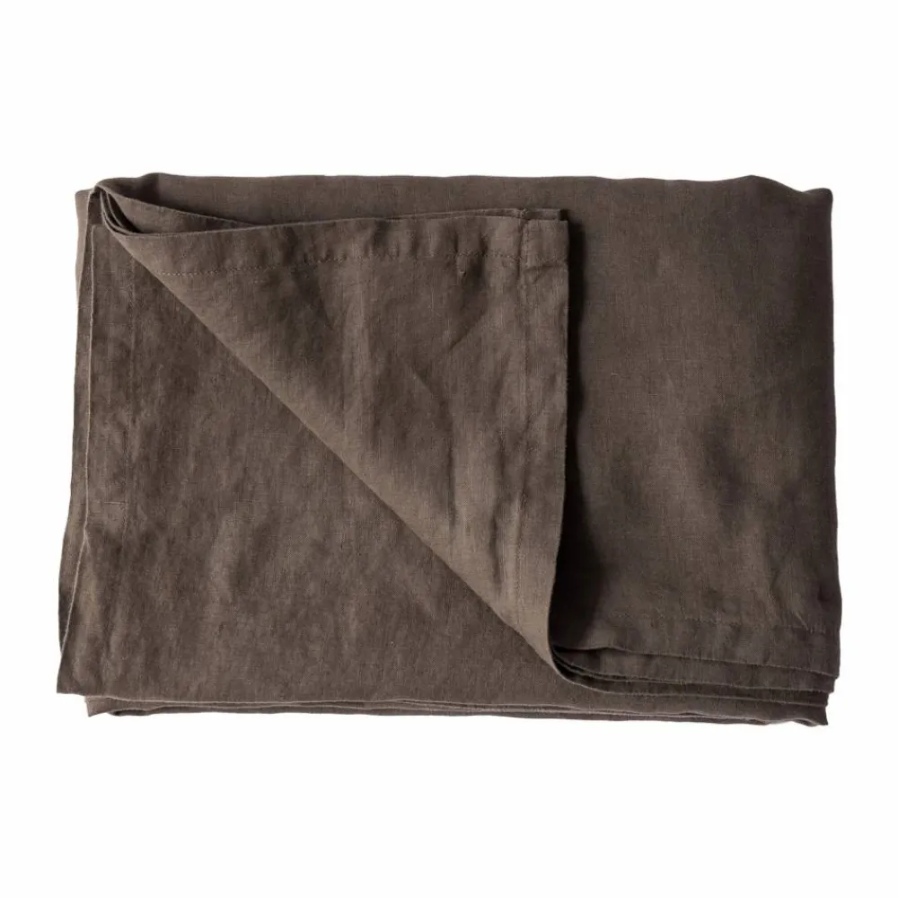 Tell Me More linneduk 145x330 cm Taupe