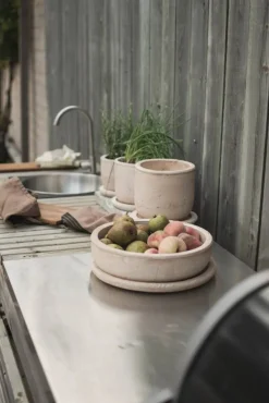 DBKD Terra bowl kruka Sand Ø30x10 5 cm