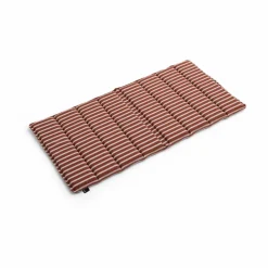 HAY Terrazza Folding sittdyna Terracotta bold stripe 82x40 cm
