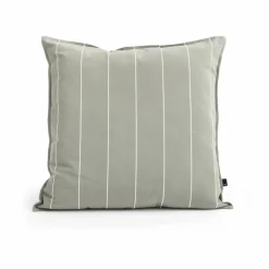Discount HAY Terrazza kudde Grey narrow stripe 60x60 cm
