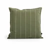 Sale HAY Terrazza kudde Olive narrow stripe 60x60 cm