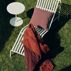 New HAY Terrazza kudde Terracotta bold stripe 50x50 cm