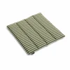HAY Terrazza sittdyna Olive bold stripe 40x40 cm