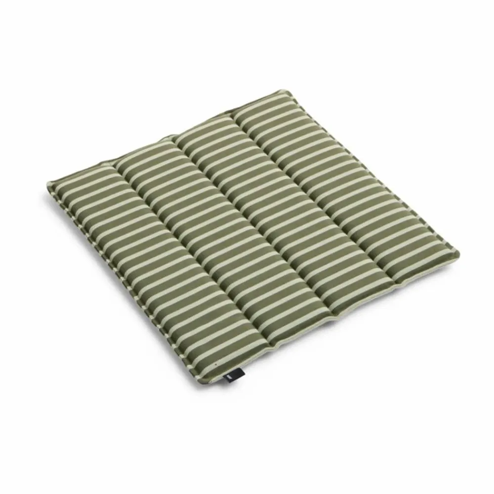 HAY Terrazza sittdyna Olive bold stripe 40x40 cm