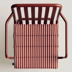 HAY Terrazza sittdyna Terracotta bold stripe 40x40 cm