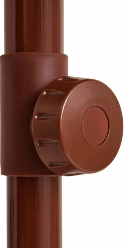 Hot HAY Terrazza Square parasoll Off white-burgundy