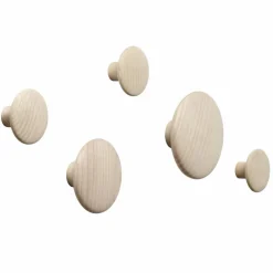 Barn Muuto The Dots klädkrok ask Ø17 cm