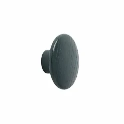 Barn Muuto The Dots klädkrok dark green Ø6 5 cm