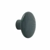 Best Muuto The Dots klädkrok dark green Ø9 cm