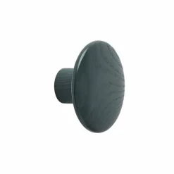 Best Muuto The Dots klädkrok dark green Ø9 cm