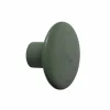 Barn Muuto The Dots klädkrok dusty green Ø9 cm