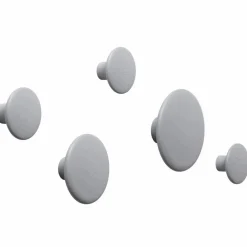 Barn Muuto The Dots klädkrok grå Ø17 cm