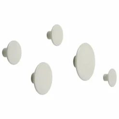 New Muuto The Dots klädkrok off white Ø6 5 cm