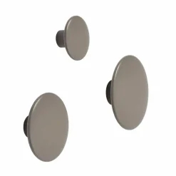 New Muuto The Dots klädkrok taupe Ø17 cm