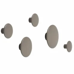 Barn Muuto The Dots klädkrok taupe Ø6 5 cm