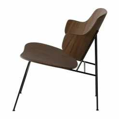 Clearance Audo Copenhagen The Penguin loungestol Valnötsfanér-svart stål
