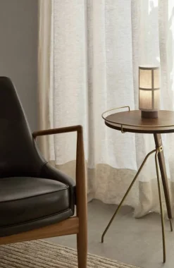 Audo Copenhagen The Seal loungestol låg rygg Dakar 0842-valnöt