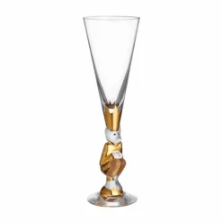 Best Orrefors The Sparkling Devil champagneglas 19 cl Guld