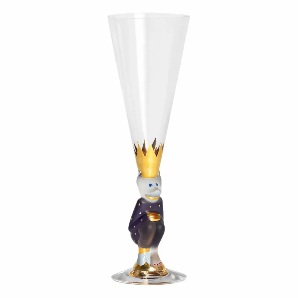 Orrefors The Sparkling Devil champagneglas 19 cl Lila