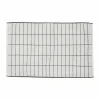 Mette Ditmer Tile Stone badrumsmatta 50x80 cm Svart-off white