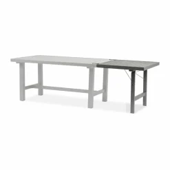 Clearance Fri Form 64 tilläggsskiva med ben Grey H: 66 cm