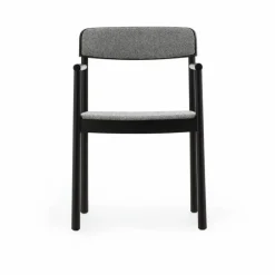 Clearance Normann Copenhagen Timb karmstol Black ash-Hallingdal 166
