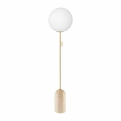 Sale Globen Lighting Torrano golvlampa Travertin