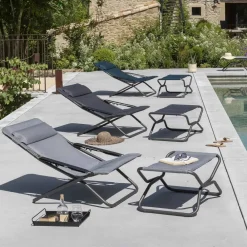 Lafuma Transabed Next BeComfort fotpall Silver