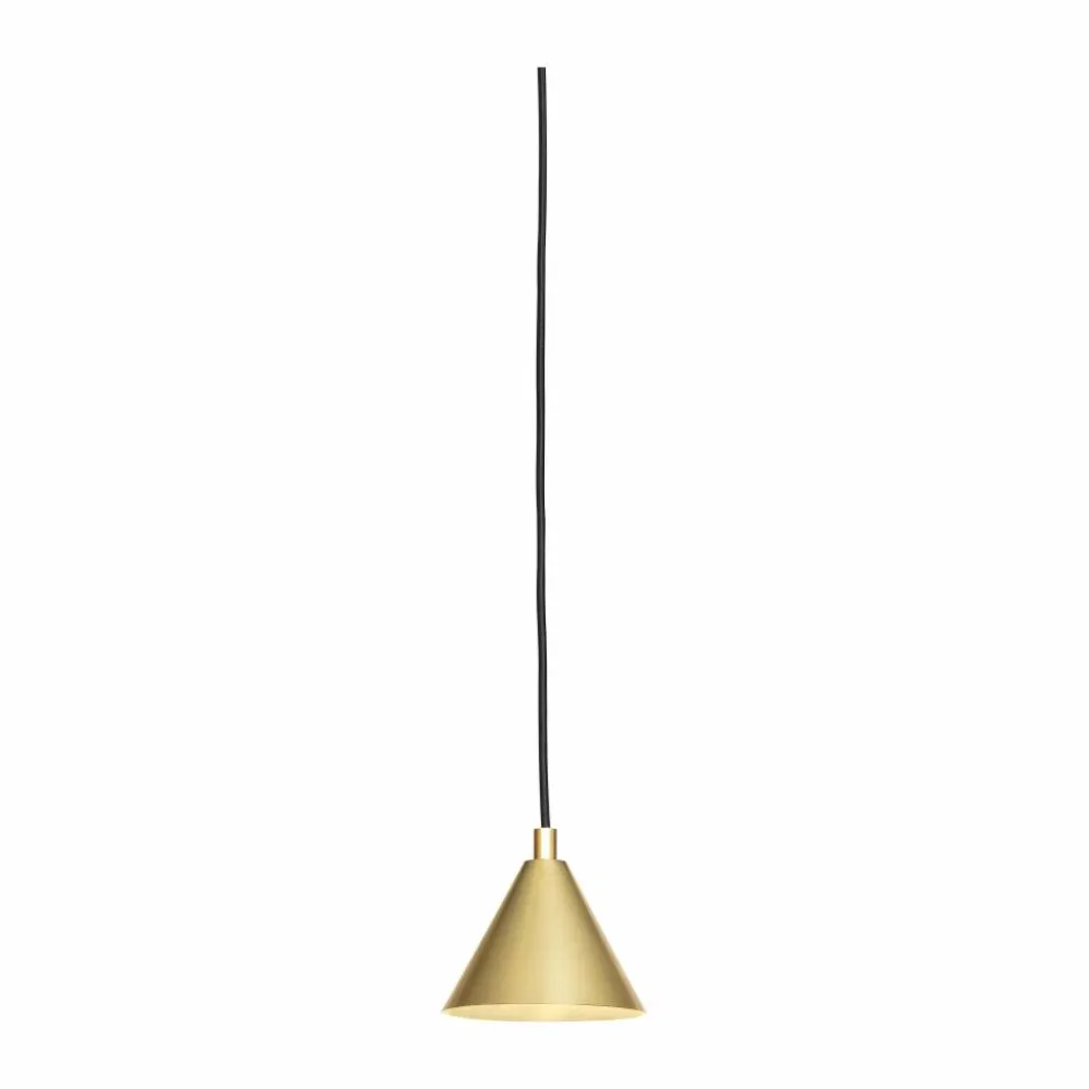 Örsjö Belysning Tratten taklampa mini Ø13 5 cm Mässing