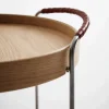 Discount Karl Andersson & Söner Trayo brickbord Ø40 cm ek Kromstativ