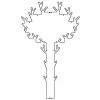 Maze Tree Hanger svart