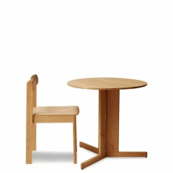 Form & Refine Trefoil matbord Ø75 cm Ek