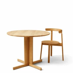 Best Form & Refine Trefoil matbord Ø90 cm Ek