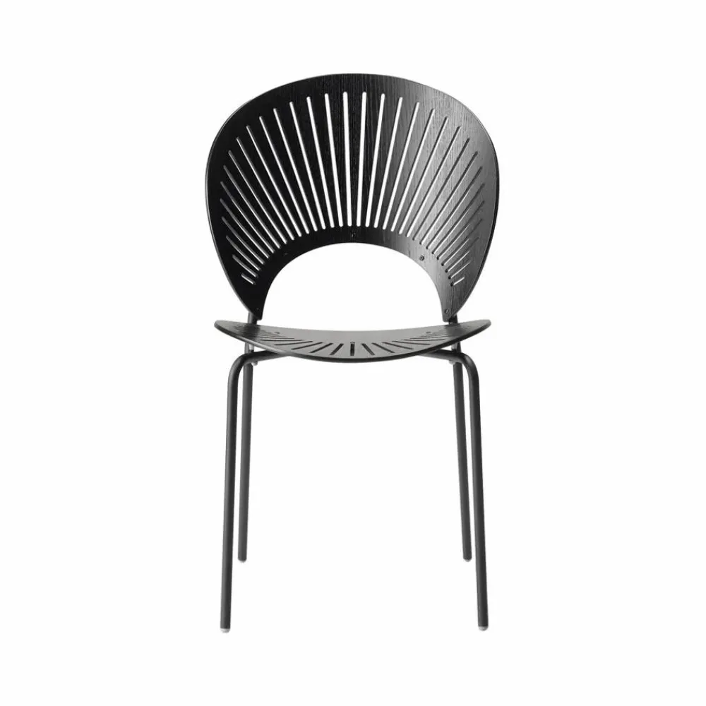 Hot Fredericia Furniture Trinidad 3398 stol Svartbetsad ask-ben svart