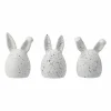 Outlet DBKD Triplets påskhare 3-pack White dot