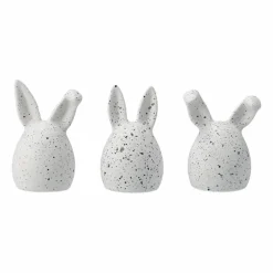Outlet DBKD Triplets påskhare 3-pack White dot