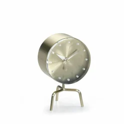 Discount Vitra Tripod Clock bordsklocka Mässing