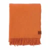 Outlet Klippan Yllefabrik True ullpläd 130x200 cm Orange