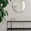 New GUBI TS Console avlastningsbord 120x30x72 cm white carrara marble svart stativ med bricka