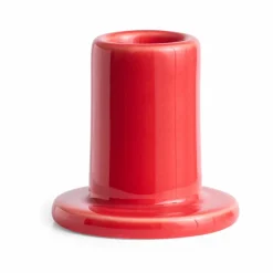 HAY Tube ljusstake 5 cm Red