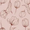 Cooee Design Tulipa servetter 33x33 cm 18-pack Blush