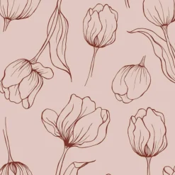 Cooee Design Tulipa servetter 33x33 cm 18-pack Blush