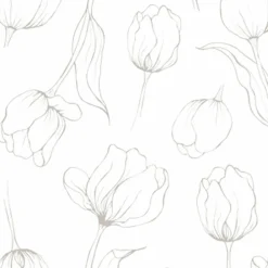 Cooee Design Tulipa servetter 33x33 cm 18-pack White