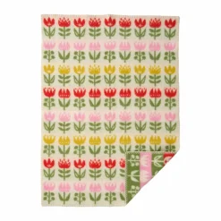 New Klippan Yllefabrik Tulip barnfilt 65x90 cm Multi