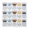 Discount Klippan Yllefabrik Tulip servett 33x33 cm 20-pack Grey