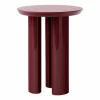 &Tradition Tung JA3 sidobord burgundy red