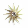 Outlet Vitra Turbine Clock väggklocka Mässing-Aluminium
