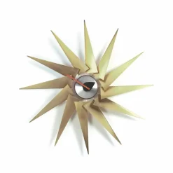 Outlet Vitra Turbine Clock väggklocka Mässing-Aluminium